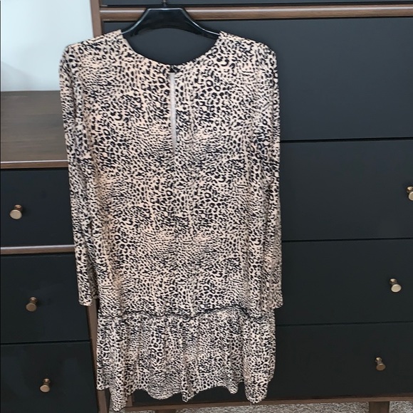 Allison Joy leopard ruffle dress - Picture 3 of 3